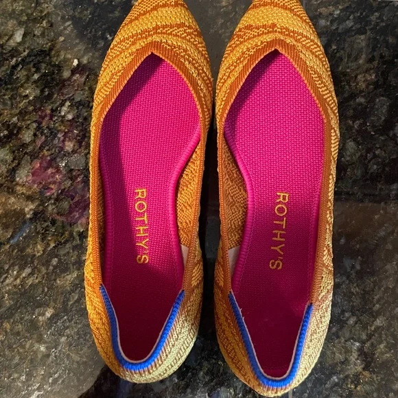 Rothy’s Golden Zebra Points - Picture 1 of 4